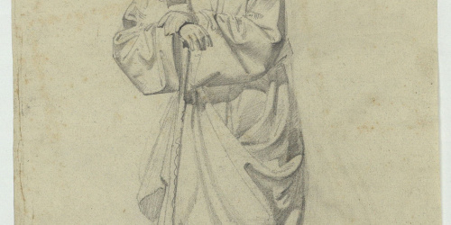 image for: Marià Fortuny - Estudi acadèmic de figura oriental - Cap a 1856-1858
