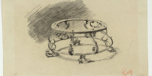 image for: Marià Fortuny - Estudi per al quadre «La vicaria» - Cap a 1868-1870
