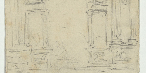 image for: Marià Fortuny - Façana d&#039;església - Cap a 1867-1868