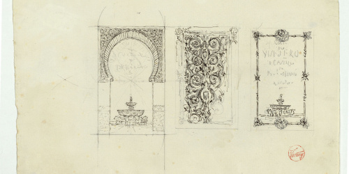 image for: Marià Fortuny - Portades de llibre - Cap a 1870-1872