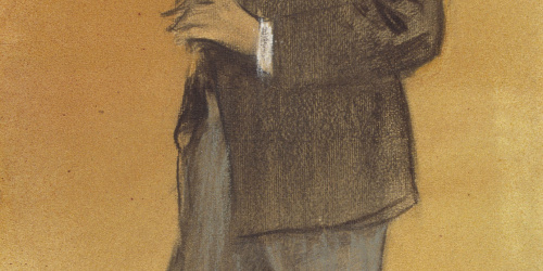 image for: Ramon Casas - Retrat de Leandre Galceran - Cap a 1897-1899
