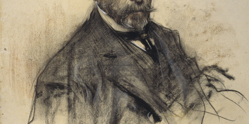 image for: Ramon Casas - Retrat de Josep M. Vallés - Cap a 1906