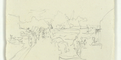 image for: Marià Fortuny - Croquis de paisatge - Cap a 1874
