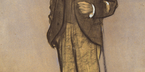 image for: Ramon Casas - Retrat de Lluís Figuerola - Cap a 1897-1898