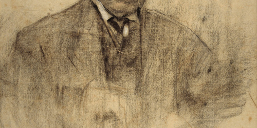 image for: Ramon Casas - Retrat de Pere Falqués - Cap a 1905-1907