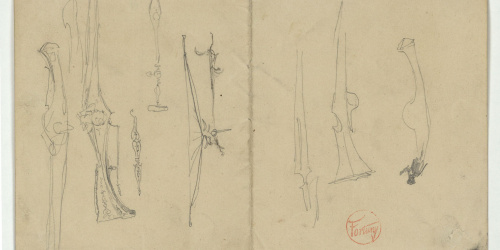 image for: Marià Fortuny - Pistoles - Cap a 1863-1872