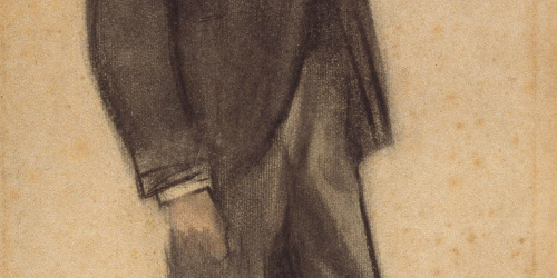 image for: Ramon Casas - Retrat de Carles Costa - Cap a 1897-1898