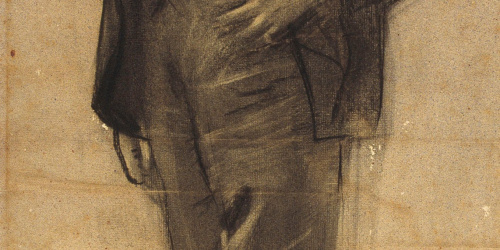 image for: Ramon Casas - Retrat de Josep Coll i Britapaja - Cap a 1897-1899