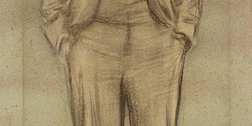 image for: Ramon Casas - Retrat d&#039;Enric Clarasó - Cap a 1897-1899
