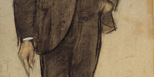 image for: Ramon Casas - Retrat de Joan Francesc Chia - Cap a 1897-1899