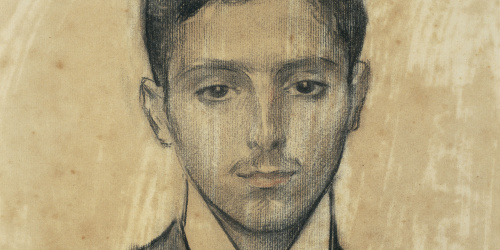 image for: Ramon Casas - Retrat de Josep Pijoan - Cap a 1901