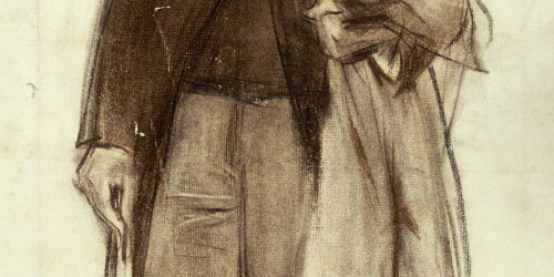 image for: Ramon Casas - Retrat de Carles Pirozzini - Cap a 1900