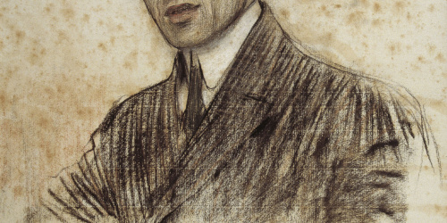 image for: Ramon Casas - Retrat de Felip Rodés - Cap a 1906