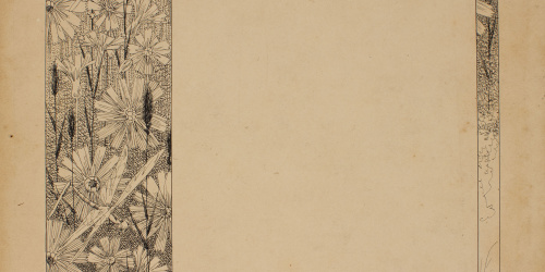 image for: Alexandre de Riquer - Projecte de portada - 1895