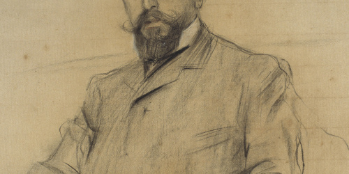 image for: Ramon Casas - Retrat de Manuel Fabra - Cap a 1906-1908