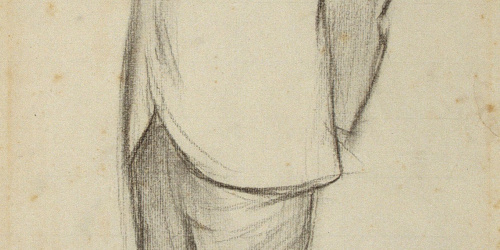 image for: Ramon Casas - Retrat de Pompeu Fabra - Cap a 1900-1902