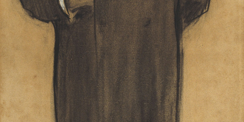 image for: Ramon Casas - Retrat de Manuel Duran i Bas - Cap a 1897-1898