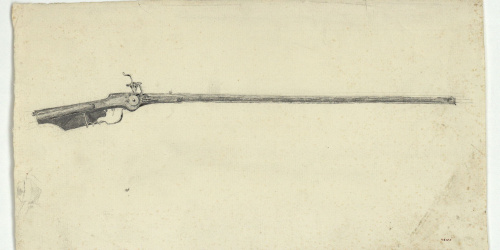 image for: Marià Fortuny - Espingarda - Cap a 1860-1862