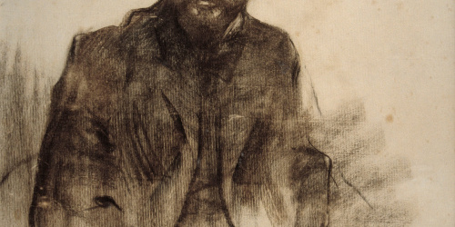 image for: Ramon Casas - Retrat de Josep Clarà - Cap a 1903-1904