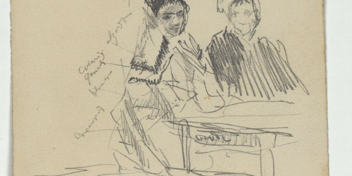 image for: Marià Fortuny - Figures femenines - Cap a 1867-1872