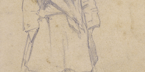 image for: Santiago Rusiñol - Noia amb esclops - Cap a 1883