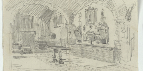 image for: Marià Fortuny - Interior de la sagristia de la Capella Reial de Granada - Cap a 1870-1872