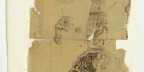 image for: Marià Fortuny - Calc d&#039;espasa d&#039;estil musulmà - Cap a 1870-1872