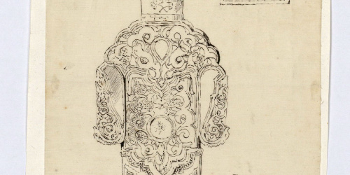 image for: Marià Fortuny - Calc d&#039;espasa d&#039;estil musulmà - Cap a 1870-1872