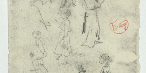 image for: Marià Fortuny - Figures - Cap a 1863-1867