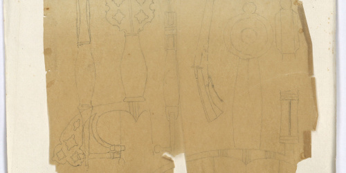 image for: Marià Fortuny - Espases d&#039;estil musulmà i armes de foc - Cap a 1870-1872
