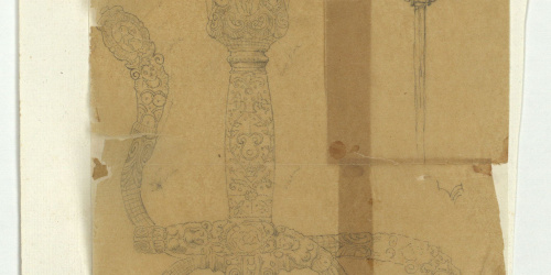 image for: Marià Fortuny - Calcs d&#039;espasa d&#039;estil renaixentista - Cap a 1870-1872