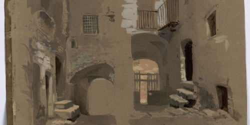 image for: Marià Fortuny - Carrer - Cap a 1870-1872