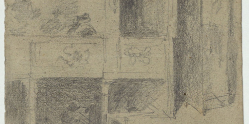 image for: Marià Fortuny - Interior d&#039;un teatre - Cap a 1867-1872