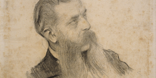 image for: Ramon Casas - Retrat de Guillem de Boladeres - Cap a 1903-1904