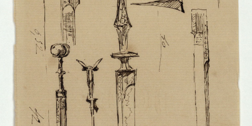 image for: Marià Fortuny - Punyals i dagues - Cap a 1867-1872