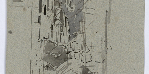 image for: Marià Fortuny - Carrer Pimentera de Còrdova - Cap a 1868-1869