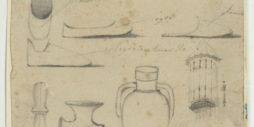 image for: Marià Fortuny - Sabates i altres objectes d&#039;estil musulmà - Cap a 1860-1862