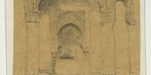 image for: Marià Fortuny - Calc d&#039;una font d&#039;estil musulmà - Cap a 1870-1872