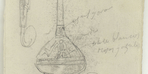 image for: Marià Fortuny - Ampolla d&#039;estil musulmà i altres objectes - Cap a 1870-1872