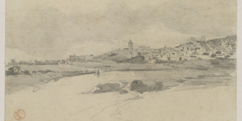 image for: Marià Fortuny - Tetuan desde el camino de la Aduana - 1860
