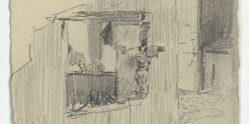 image for: Marià Fortuny - Carrer - Cap a 1870-1872