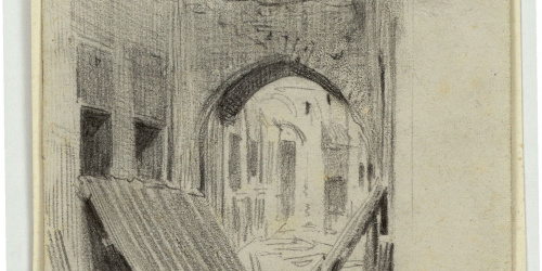 image for: Marià Fortuny - Calle de los Perfumistas en Tetuán - Cap a 1860