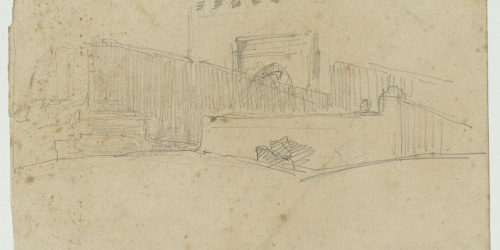 image for: Marià Fortuny - Carrer marroquí (anvers) / Marroquins (revers) - Cap a 1860-1862
