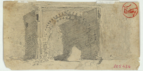 image for: Marià Fortuny - Ruïnes marroquines - Cap a 1860-1862