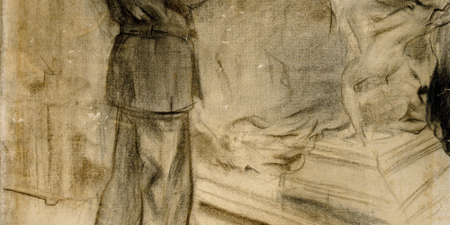 image for: Ramon Casas - Retrat de Mariano Benlliure - Cap a 1900