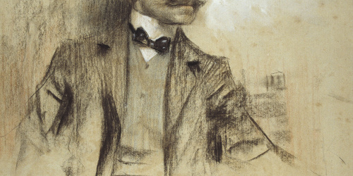 image for: Ramon Casas - Retrat de Manuel Benedito - 1904