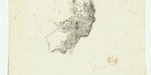 image for: Marià Fortuny - Retrat de Vincenzo Gemito - Cap a 1874