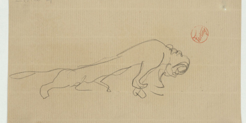 image for: Marià Fortuny - Estudi per al quadre «Músics marroquins en un saló» - Cap a 1872