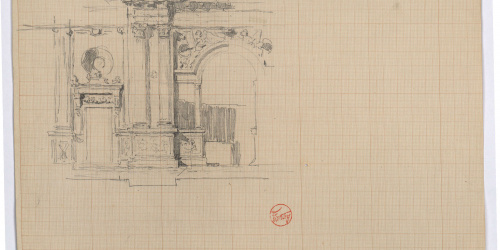 image for: Marià Fortuny - Palau de Carles V a l'Alhambra de Granada - Cap a 1870-1872