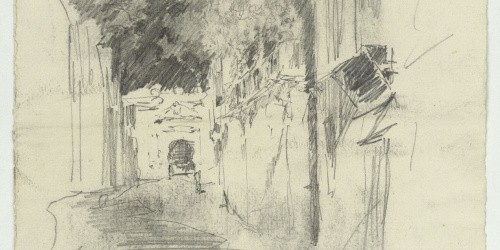 image for: Marià Fortuny - Carrer - Cap a 1867-1872